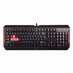 BLOODY Q100, Full-size (100%), Wired, USB, Black