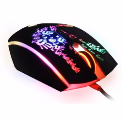 A4Tech A60 Bloody, Ambidextrous, Optical, USB Type-A, 4000 DPI, 6666 fps, Black