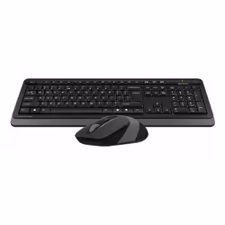 A4Tech Fstyler FG1010 keyboard Mouse included Office RF Wireless Black, Grey