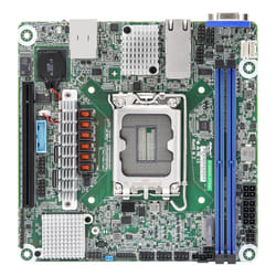 Asrock EC266D2I-2T/AQC motherboard Intel C266 LGA 1700 mini ITX