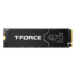 TEAMGROUP T-Force G70 PRO Graphene Heatsink 2TB DRAM SLC Cache 3D TLC NAND NVMe InnoGrit PCIe Gen4x4 M.2 2280 Gaming Internal SSD Works with