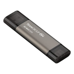 Team Group X2 MAX 1 TB USB Type-A / USB Type-C 3.2 Gen 2 (3.1 Gen 2) Grey