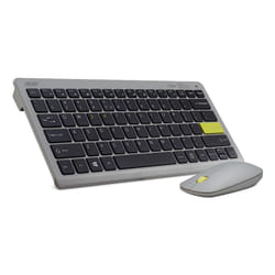 Acer Vero Combo Set keyboard Mouse included Home/Office USB QWERTY Black, Grey