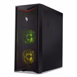 Acer NITRO N70-130 AMD Ryzen™ 7 7700 16 GB DDR5-SDRAM 1 TB SSD NVIDIA GeForce RTX 4070 SUPER Windows 11 Home Tower PC Black, Transparent