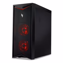 Acer NITRO N70-130 AMD Ryzen™ 7 7700 16 GB DDR5-SDRAM 1 TB SSD NVIDIA GeForce RTX 4070 SUPER Windows 11 Home Tower PC Black, Transparent