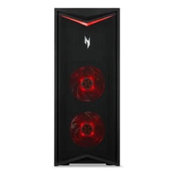 Acer NITRO N70-130 AMD Ryzen™ 9 7900 32 GB DDR5-SDRAM 1 TB SSD NVIDIA GeForce RTX 4070 SUPER Windows 11 Home Tower PC Black, Transparent