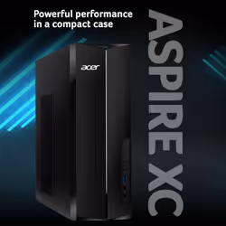 Acer Aspire XC-1710 desktop tower - Intel Core i3, 8GB, 256GB SSD, Windows 11