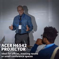 Acer H6542 1080 CarryCase EU/UK HDMI Standard throw projector 4000 ANSI lumens DLP 1080p (1920x1080) - Additional view 2