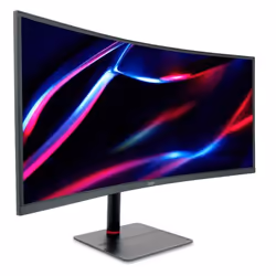 Acer Nitro XV5 XV345CURXbmiipphx computer monitor 86.4 cm (34") 3440 x 1440 pixels UltraWide Quad HD LCD Black