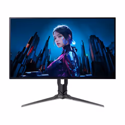 Acer UM.GXXEE.303, 68.6 cm (27"), 2560 x 1440 pixels, Wide Quad HD, OLED, 0.03 ms, Black
