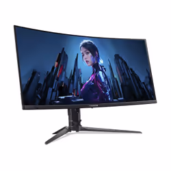 Acer Predator UM.CXXEE.501 computer monitor 86.4 cm (34") 3440 x 1440 pixels UltraWide Quad HD QD-OLED Black