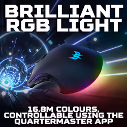 Acer Predator Cestus 333 Gaming Mouse, PMW410, USB2.0, Black, Up to 16000 dpi, Wired, 6 buttons - Additional view 3
