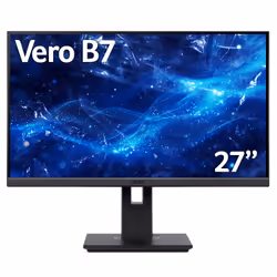 Acer Vero B7 Vero B277UG - 27" Quad HD (2560x1440), 120Hz, 4ms, USB-Hub, HDR10, AdaptiveSync Monitor - Additional view 2