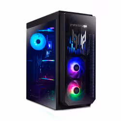 Acer Predator Orion 7000 PO7-660 Intel Core Ultra 9 285K 128 GB DDR5-SDRAM 6 TB SSD NVIDIA GeForce RTX 5090 Windows 11 Home Desktop PC Black - Additional view 2