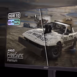 Acer NITRO VG0 Nitro VG270KV4bmiipx - 27'' 4K Ultra HD (3840x2160), 160HZ, 1ms, IPS, Black - Additional view 5