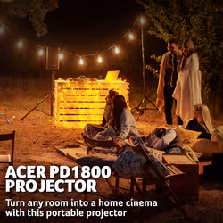 Acer PD1800 DLP Projector, 4K Ultra HD (3840×2160), 1000 ANSI Lumens - Additional view 2