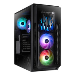 Acer Predator PO5-660 Intel Core Ultra 7 265F 32 GB DDR5-SDRAM 2 TB SSD NVIDIA GeForce RTX 5070 Windows 11 Home Desktop PC Black
