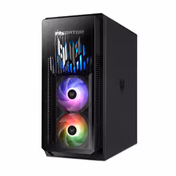 Acer Predator PO5-660 Intel Core Ultra 7 265F 32 GB DDR5-SDRAM 2 TB SSD NVIDIA GeForce RTX 5070 Windows 11 Home Desktop PC Black - Additional view 2