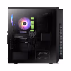 Acer Predator PO5-660 Intel Core Ultra 7 265F 32 GB DDR5-SDRAM 2 TB SSD NVIDIA GeForce RTX 5070 Windows 11 Home Desktop PC Black - Additional view 3