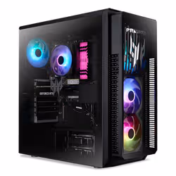 Acer Predator PO5-660 Intel Core Ultra 7 265F 32 GB DDR5-SDRAM 2 TB SSD NVIDIA GeForce RTX 5070 Windows 11 Home Desktop PC Black - Additional view 7