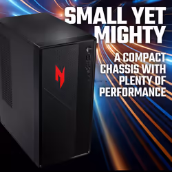 Acer NITRO 20 N20 Gaming Desktop - Intel Core i5-13420H, 16GB, 512GB SSD, NVIDIA GeForce RTX 5060, Windows 11, Black - Additional view 5