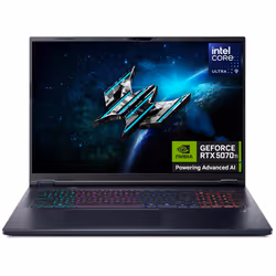 With up to an Intel® Core™ Ultra 9 processor. a GeForce RTX™ 5070 Ti Laptop GPU and Mini LED display delivering unparalleled ...