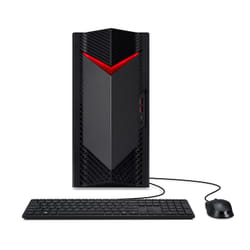 Acer NITRO 50 N50-660 Intel Core Ultra 7 265F 16 GB DDR5-SDRAM 1 TB SSD NVIDIA GeForce RTX 5060 Windows 11 Home Desktop PC Black, Red