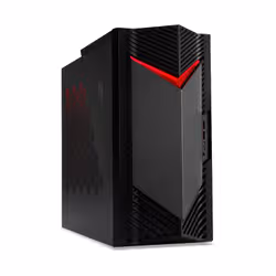 Acer NITRO 50 N50-660 Intel Core Ultra 7 265F 16 GB DDR5-SDRAM 1 TB SSD NVIDIA GeForce RTX 5060 Windows 11 Home Desktop PC Black, Red - Additional view 2