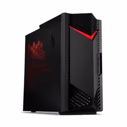 Acer NITRO 50 N50-660 Intel Core Ultra 7 265F 16 GB DDR5-SDRAM 1 TB SSD NVIDIA GeForce RTX 5060 Windows 11 Home Desktop PC Black, Red - Additional view 4