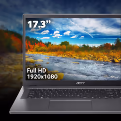Acer Aspire Go 17 AG17-31P - 17.3" Full HD, Intel Core 3 N355, 8GB, 128GB UFS, Windows 11 Notebook - Additional view 3