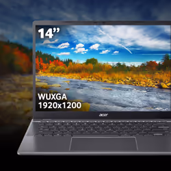 Acer Chromebook Plus 514 CB514-5H Traditional Laptop - Intel Core 5 120U, 8GB, 512GB SSD, Integrated Graphics, 14" WUXGA, Chrome OS, Iron - Additional view 6