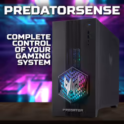 Acer Predator PO3-665 Gaming Desktop - Intel Core i5-14400F, 16GB RAM, 512GB SSD, NVIDIA GeForce RTX 5060, Windows 11, Black - Additional view 5