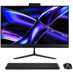 Acer Aspire C24-B All-in-One Desktop - Intel N150, 8GB, 256GB SSD, Integrated Graphics, 23.8" Full HD, Windows 11, Black