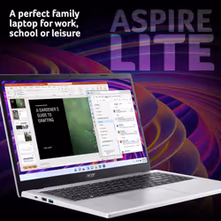 Acer Aspire Lite AL15-61P - 15.6" Full HD, Ryzen 7 8840HS, 16GB, 512GB SSD, Windows 11 Notebook - Additional view 2