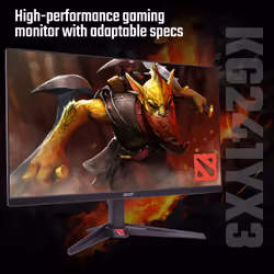 Acer KG1 Nitro KG241YX3 - 23.8" Full HD (1920x1080), 200Hz, 0.5ms, ZeroFrame, HDR10, FreeSync Premium Gaming Monitor - Additional view 2