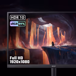 Acer KG1 Nitro KG241YX3 - 23.8" Full HD (1920x1080), 200Hz, 0.5ms, ZeroFrame, HDR10, FreeSync Premium Gaming Monitor - Additional view 4