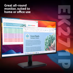 Acer EK1 EK271P6 - 27" Full HD (1920x1080), 144Hz, 1ms, ZeroFrame, AMD FreeSync Monitor