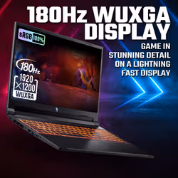 Acer Nitro V 16 AI V16 AI (ANV16-42) gaming laptop - AMD Ryzen 7 260, NVIDIA RTX 5050, 16" 180Hz WUXGA (1920x1200), 16GB DDR5, 512GB SSD - Additional view 5