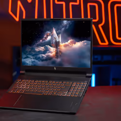 Acer Nitro V 16 V16 AI ANV16-42 - AMD Ryzen 7 260, 16GB, 1TB SSD, NVIDIA GeForce RTX 5070, 16" WUXGA, Windows 11 Gaming Laptop - Additional view 6