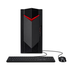 Acer NITRO 50 (N50-660) Intel Core Ultra 7 265F 32 GB DDR5-SDRAM 1 TB SSD NVIDIA GeForce RTX 5060 Windows 11 Home Desktop PC Black, Red