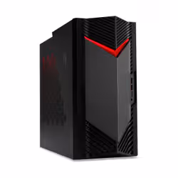 Acer NITRO 50 (N50-660) Intel Core Ultra 7 265F 32 GB DDR5-SDRAM 1 TB SSD NVIDIA GeForce RTX 5060 Windows 11 Home Desktop PC Black, Red - Additional view 5