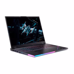 Acer Predator PH18-73-93YX Intel Core Ultra 9 275HX Laptop 45.7 cm (18") WQUXGA 64 GB DDR5-SDRAM 2 TB SSD NVIDIA GeForce RTX 5090 Wi-Fi 7 (802.11be) Windows 11 Pro German Black - Additional view 2