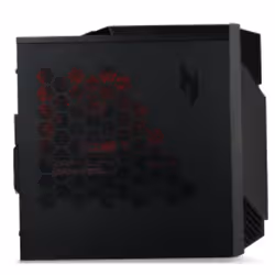 Acer Nitro 50 (N50-660) Intel Core Ultra 5 225F 16 GB DDR5-SDRAM 512 GB SSD NVIDIA GeForce RTX 5060 Windows 11 Home Desktop PC Black, Red - Additional view 3