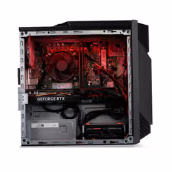 Acer NITRO 50 N50-660 Intel Core Ultra 5 225F 16 GB DDR5-SDRAM 512 GB SSD NVIDIA GeForce RTX 5060 Windows 11 Home Desktop PC Black, Red - Additional view 6