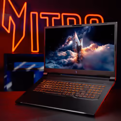 Acer Nitro V 17 AI ANV17-41 - AMD Ryzen 7 260, 16GB, 1TB SSD, NVIDIA GeForce RTX 5070, 17.3" Full HD, Windows 11 Gaming Laptop - Additional view 5