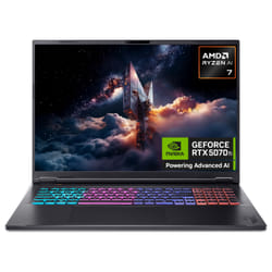 Acer Nitro 18 AI AN18-61 - AMD Ryzen AI 7 350, 16GB, 1TB SSD, NVIDIA GeForce RTX 5070Ti, 18"WQXGA, Windows 11 Gaming Laptop