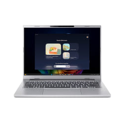 Acer Aspire 14 AI A14-61M-R2MF AMD Ryzen™ AI 5 340 Laptop 35.6 cm (14") WUXGA 16 GB LPDDR5x-SDRAM 1 TB SSD Wi-Fi 6E (802.11ax) Windows 11 Home Silver