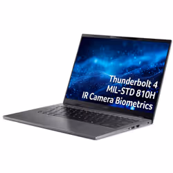 Acer TravelMate X4 14 AI Copilot+ PC (TMX414-51) - Intel Core Ultra 5, 16GB RAM, 512GB SSD, 120Hz 14" WUXGA display, Windows 11 - Additional view 5