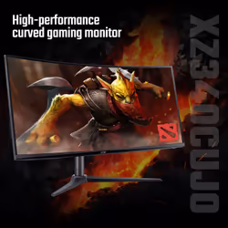 Acer NITRO XZ0 Nitro XZ340CURJ0 34" Curved WQHD 21:9 120Hz 1ms ZeroFrame FreeSync Premium Gaming Monitor - Additional view 2