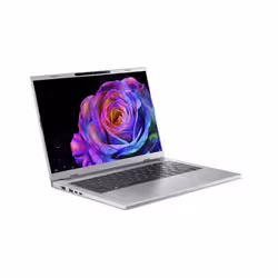 Acer Aspire 14 AI A14-61M-R4US AMD Ryzen™ AI 5 330 Laptop 35.6 cm (14") WUXGA 16 GB LPDDR5x-SDRAM 1 TB SSD Wi-Fi 6E (802.11ax) Windows 11 Home German Silver - Additional view 2